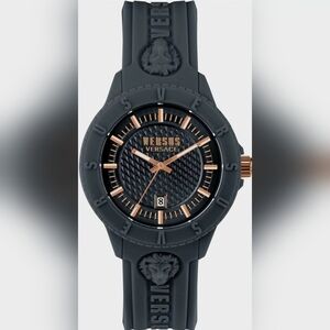 Versus Versace Black and Gold Men's Watch 42mm